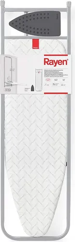 Rayen Klappbares Bügelbrett Grau mit Silikonablage