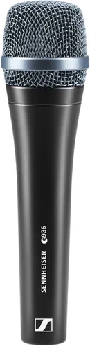 Sennheiser E 935 Mikrofon - Dynamisches Mikrofon mit Nierencharakteristik, ideal für Gesang und Percussion, inklusive Klemme und Tasche für den einfachen Transport.