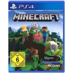 Minecraft Bedrock - Konsole PS4 - Games: Erlebe grenzenlose Kreativität in der Welt von Minecraft auf PS4, inklusive 700 Ingame-Token, um Karten und Skins zu erwerben. Baue und erkunde unendliche Welten im Multiplayer-Modus!