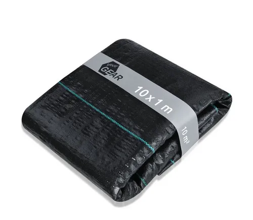 yourGEAR Unkrautvlies yourGEAR 10m² Unkrautfolie 10x1m Gartenvlies Unkrautschutz 100g/m²