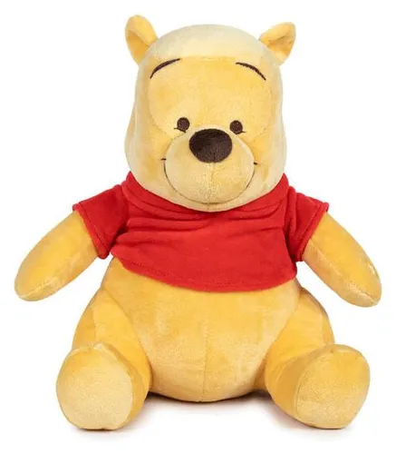 Winnie Puuh Kuscheltier mit Sound - 20 cm Plüschtier für Kinder - Das Winnie Puuh Kuscheltier mit Sound ist der perfekte Begleiter für Ihr Kind. Mit seinen beruhigenden Klängen und der weichen Haptik bietet es Geborgenheit und Freude beim Spielen und Kuscheln. Ideal für Zuhause und unterwegs.