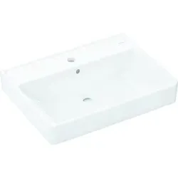 hansgrohe Xanuia Q Waschtisch 650x480mm - Wandwaschtisch mit 1 Hahnloch und Überlauf, elegant in Weiß, ideal für moderne Badezimmer.