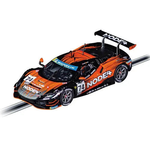 Ferrari 296 GT3 'Kessel Racing, No.74' Slotcar - Original Ferrari Slotcar im Maßstab 1:32 mit authentischem Kessel Racing Design. Ideal für spannende Rennen dank digitaler Steuerung und realistischer Beleuchtung – perfekt für Kinder ab 8 Jahren und Sammler.