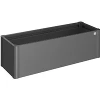 Biohort Hochbeet Belvedere 150, Dunkelgrau - Hochbeet für frisches Gemüse, einfach aufzubauen und mit Nagerschutz für optimale Ernte.