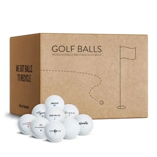 Out of Bounds | Lakeballs Mix | 100 STK. | Golfbälle | AAA/AA | Super Qualität