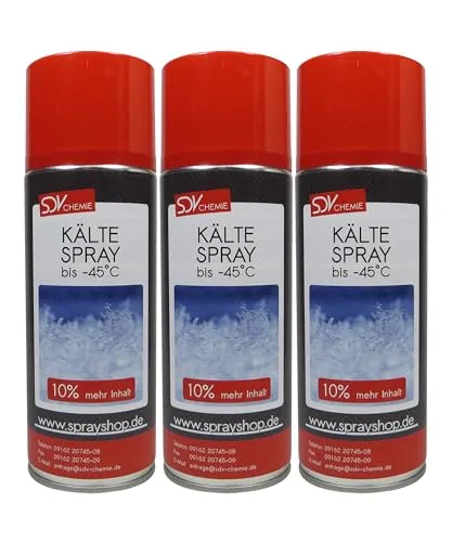 SDV Chemie Kältespray 3x 440ml Kühlspray