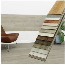 Hexim Vinylboden, Vinyldielen 0,97m2 selbstklebend PVC Wandverkleidung Bodenbelag Holzoptik 91x15cm Paneele für Wand & Boden Holzdielen grau (7 Dielen Driftwood Grey - 1805-7)