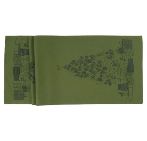 Sander Tischläufer Tree of Love in Grün von sander table + home