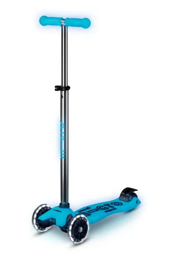 maxi micro deluxe glow LED Roller - Roller mit LED-Beleuchtung für mehr Sichtbarkeit und Sicherheit, ideal für Kinder und Jugendliche.