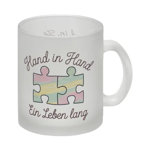 Zwei Puzzleteile in grau von speecheese