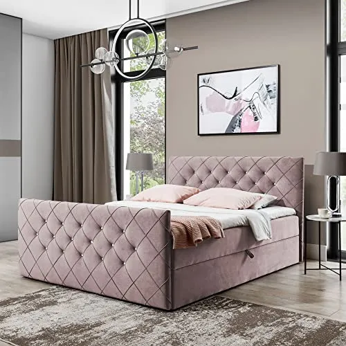 Betten & Bettgestelle Pink von Generic