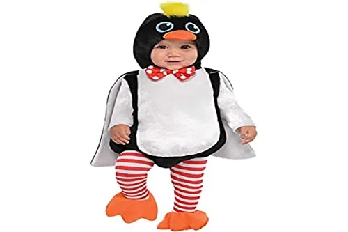 amscan Baby Pinguin-Kostüm mit Kapuzenpullover von Amscan