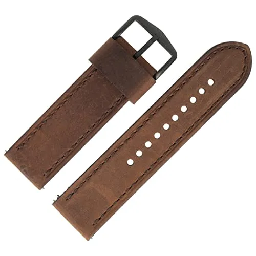 Fossil Uhrenarmband 24 mm Leder braun – JR-1487 | LB-JR1487 - Herrenmode - Original Fossil Lederarmband in Braun, passend für Uhren mit 24 mm Anstoßbreite, inklusive Zufriedenheitsgarantie und Unterstützung beim Wechseln.