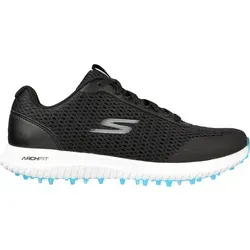 Skechers Damen GO Golf MAX 2 Fairway 3 Sneaker - Schwarz, 37 EU - Damen-Golfschuhe mit atmungsaktivem Mesh-Obermaterial und Arch Fit Einlegesohle für zertifizierte Fußgewölbeunterstützung. Ultraleichtes Design mit hervorragendem Grip für den perfekten Schwung.