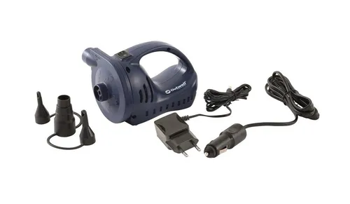 Outwell wiederaufladbare Pumpe Air Mass - Ideal für Camping: Diese leistungsstarke, wiederaufladbare Pumpe sorgt für schnelles und müheloses Aufblasen von Luftmatratzen und Zelten.