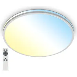 Dimmbare LED Deckenlampe mit Fernbedienung