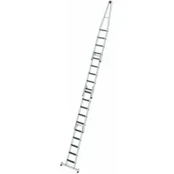 Munk Stufen-Glasreinigerleiter-Satz mit nivello-Traverse von Günzburger