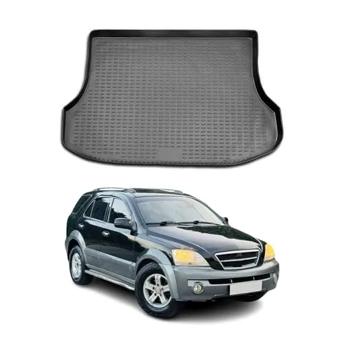 OMAC Kofferraummatte für Kia Sorento 2002-2009 - Automatten: Hochwertige Gummi-TPE Kofferraummatte, wasserdicht, rutschfest und leicht zu reinigen, bietet perfekten Schutz für Ihr Fahrzeug.
