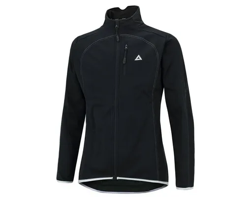 Airtracks Fahrradjacke Herren Thermo Pro Line - Funktionsjacke für Radsport, wärmend, wasserdicht und winddicht, ideal für Herbst/Winter. Erhältlich in den Größen S bis XXXL, sportlicher Stil in schwarz-silber.