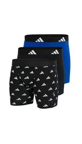 adidas Boxer Brief (3PK) - Active Flex Cotton - Bequeme Unterwäsche für Herren - Herren-Boxershorts im praktischen 3er Pack, bietet optimale Bewegungsfreiheit und hohen Tragekomfort dank Active Flex Cotton.
