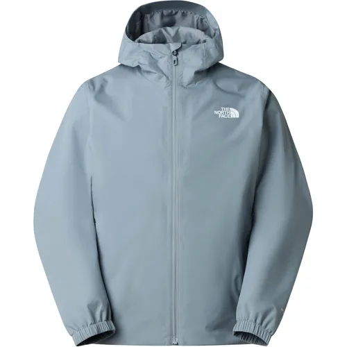 The North Face Herren Quest Mono Jacke - Größe S, Blau - Wasserdichte und atmungsaktive Jacke, ideal für Freizeit, Spaziergänge und Bergabenteuer, bietet optimalen Komfort und Schutz.