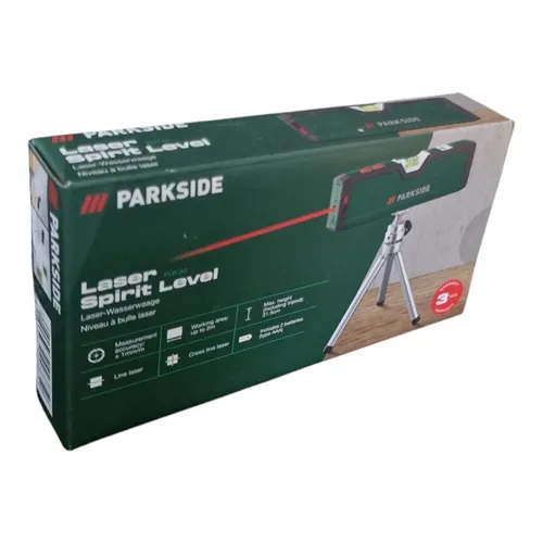 PARKSIDE® Laser-Wasserwaage Inkl. Dreibein-Stativ