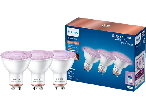 Produktbild PHILIPS Smart LED GU10 Reflektor Tunable 50W Dreierpack