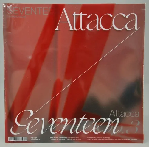 SEVENTEEN 9th Mini Album 'Attacca' Op.3 ohne CD Nur Bilder