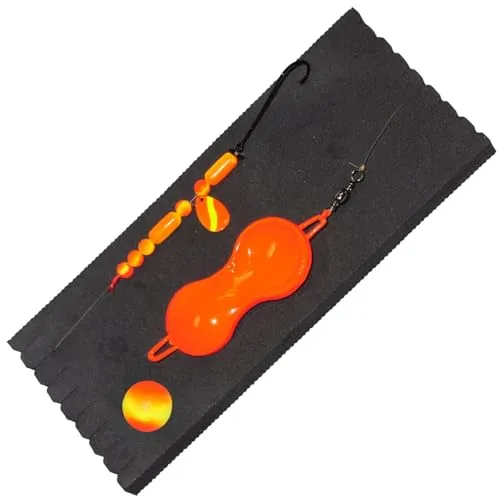 Dieter Eisele Doublettenlifter orange - Buttlöffel + Meeresvorfach, Gewicht:30g