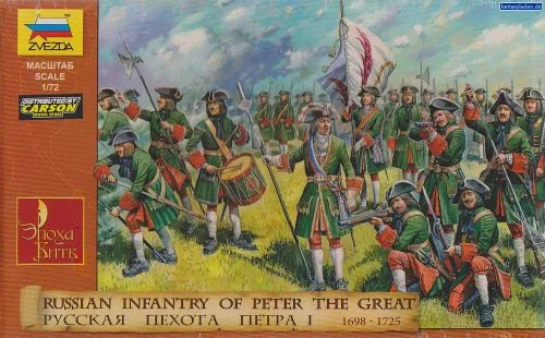 Zvezda 500788049-1:72 Russian Infantry