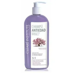 Clearé Institute Cleare Shampoo Anti Age 400 ml - Hochwertiges Anti-Ageing Shampoo für reifes Haar, revitalisiert und pflegt intensiv. Ideal für alle Haartypen, schützt vor Umwelteinflüssen und fördert das Haarwachstum.