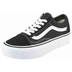 Vans Old Skool Platform Plateausneaker - Sneaker aus textilem Canvas-Material, ideal für Skateboarding und mit sportlichem Design für einen lässigen Look.