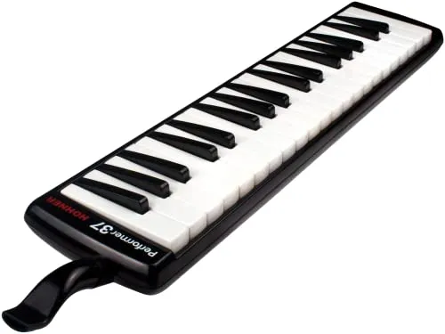Melódica Hohner Performer S 37 Blanca/Negra 94332