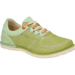 Eject 20019/1.003 Schnürschuh in Grün, Größe 38 EU - Sportlicher Schnürschuh in Größe 38, aus Veloursleder und Textil. Ideal für den Alltag, mit bequemer Passform und rutschfester Gummisohle.
