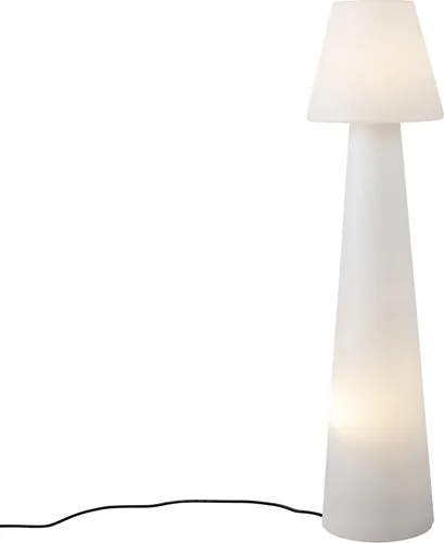 Qazqa Außen-Stehlampe Katrijn in weiß von QAZQA