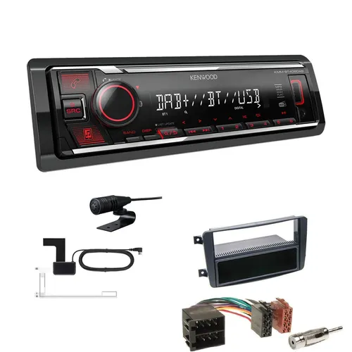 Kenwood KMM-BT408 DAB+ Auto Radio Bluetooth für Mercedes-Benz CLK C209, A209