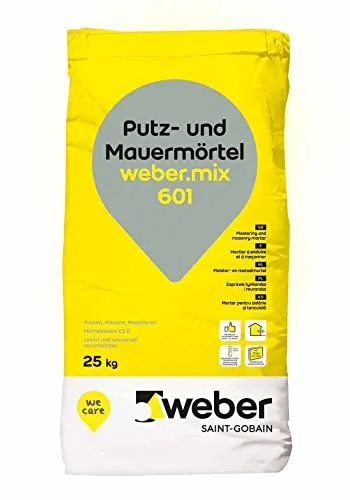 Weber.mix 601 Mauer- und Putzmörtel 25 kg/Sack