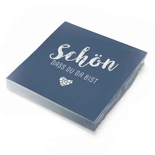 Papierservietten Blau von itenga