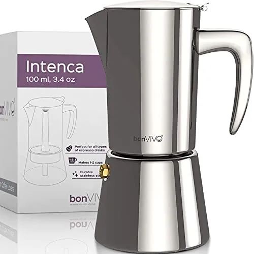 bonVIVO Intenca Espressokocher Induktion geeignet