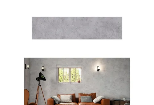 BARIDECOR Wandpaneel - Selbstklebende, wasserfeste Wandfliese in Betonoptik - Wandpaneele für Feuchträume, 100 % wasserresistent und einfach zu montieren – ideal für Badezimmer und Küchen. Robuste PVC-Designfliesen mit natürlicher Optik für eine stilvolle Wandverkleidung.