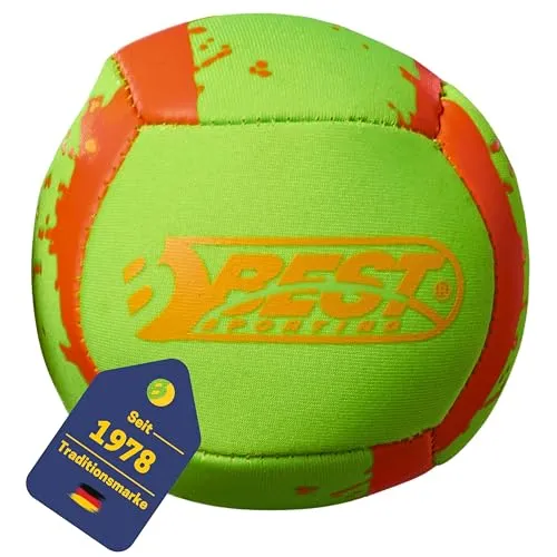 BEST SPORTING Neopren Mini-Fußball, Verschiedene Farbausführungen (grün/orange)