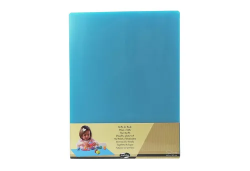 maildor Modelliermasse 5x Packung mit 10 Tischsets - Blau 302045MD - Modelliermasse und pflegeleichte Mal- und Bastelunterlagen, perfekt für kreative Projekte und Kinderhände.