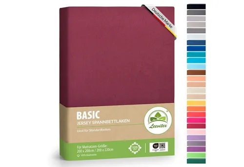 Bettlaken Rot von Leevitex