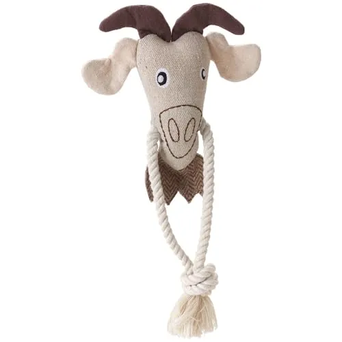 HUNTER Hundespielzeug Nebraska Ziege mit Tau 30 cm