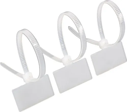 Kabelmarkierer selbstsichernd 100 stück 25x15mm von your droid