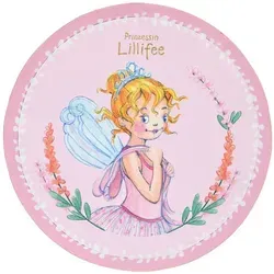 Kinderteppich Prinzessin Lillifee, Hellrosa, Textil, Prinzessin, rund, Oeko-Tex® Standard 100, für Fußbodenheizung geeignet, pflegeleicht, Teppiche & Böden, Teppiche, Teppich Kinderzimmer