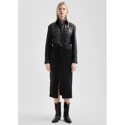 QS Midirock Rock Midirock in Blackdenim schwarz 34