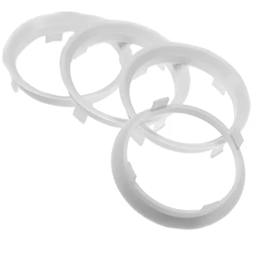 4X Zentrierringe 60,1 x 56,6 mm Weiss Felgen Ringe Made in Germany