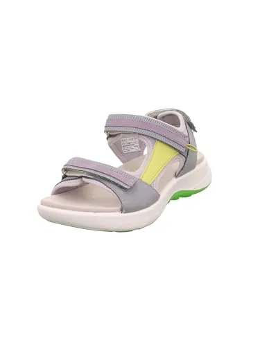 Legero Damen SIRIS 2.0 Sandale - Multicolour ARIA 9850, 43 EU - Wanderschuhe mit atmungsaktivem Textilfutter und Komfortweite