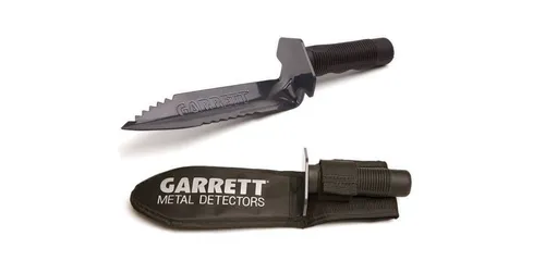 Garrett Metalldetektor Edge Digger - Ortungsgeräte: Das ideale Grabwerkzeug für präzises Graben im Gras, inklusive Gürtelholster für einfachen Transport.